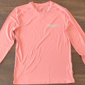 (NEW) WATER RESISTANT Margaritaville Pink Long Sleeve Shirt